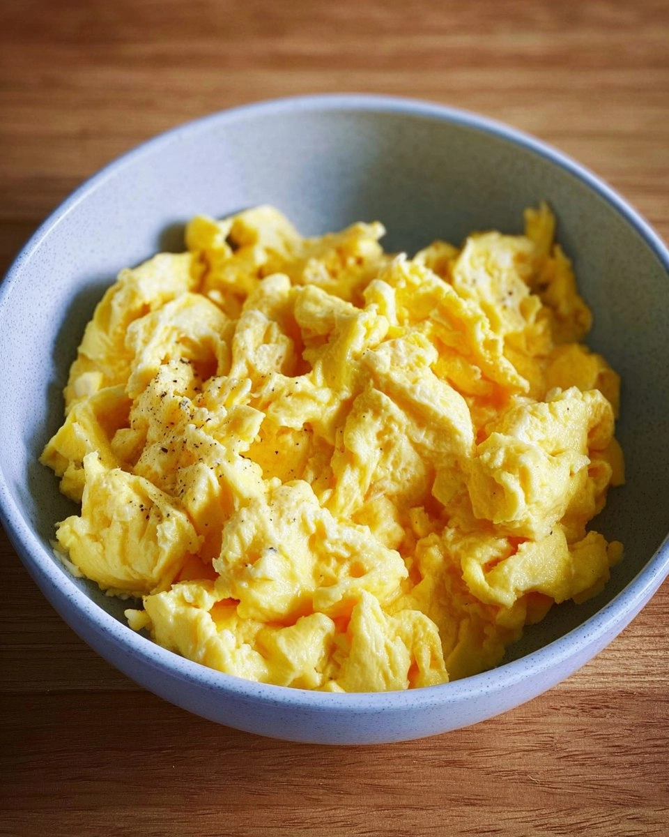 Microwave Scrambled Eggs