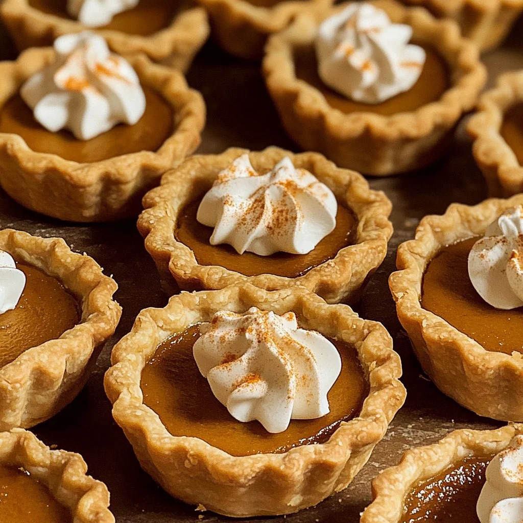 Mini Pumpkin Pies