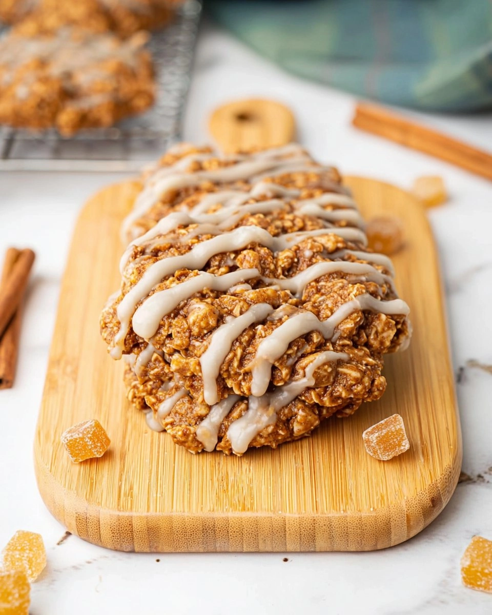 No Bake Gingerbread Cookies