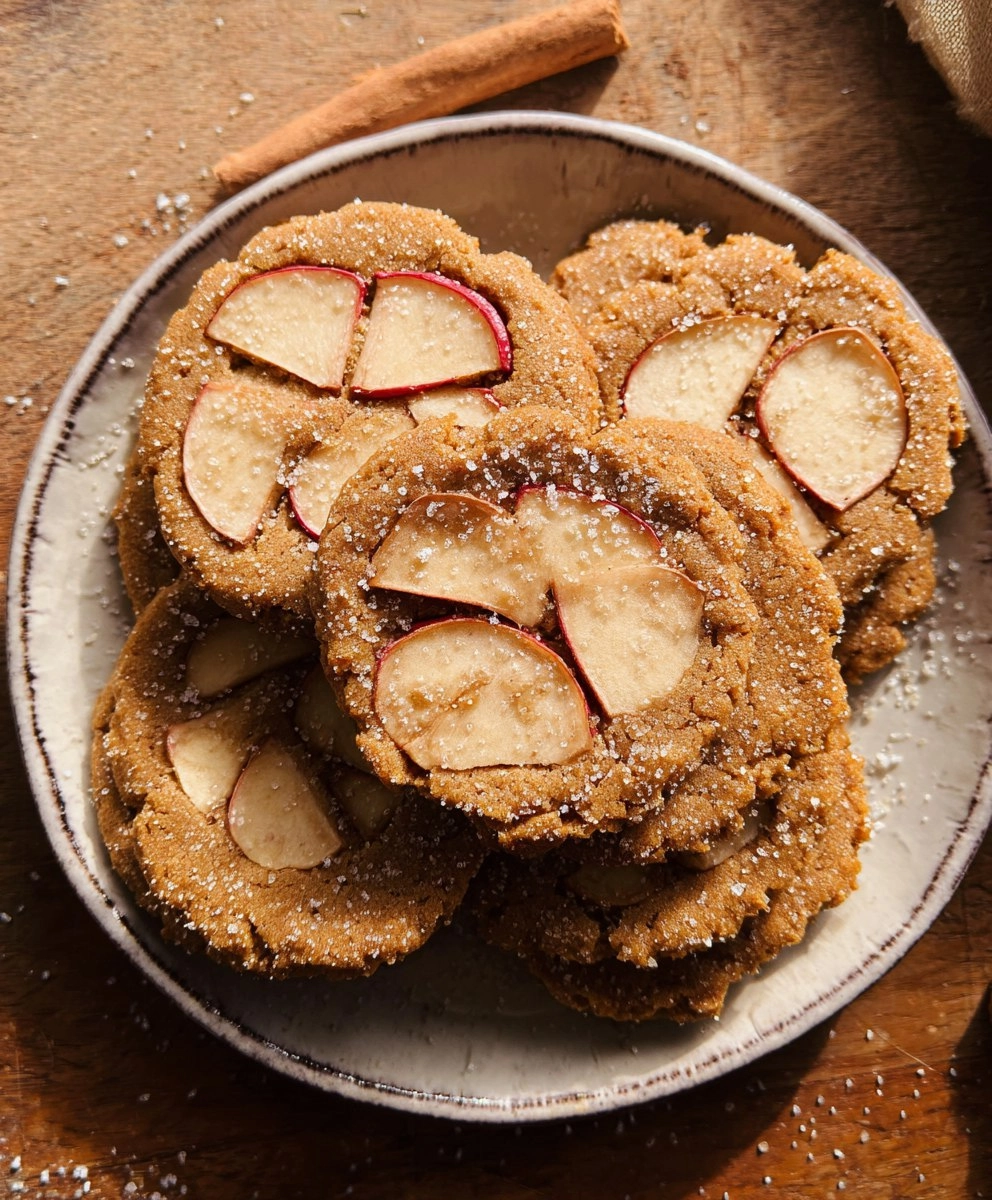 Nutmeg Ginger Apple Snaps