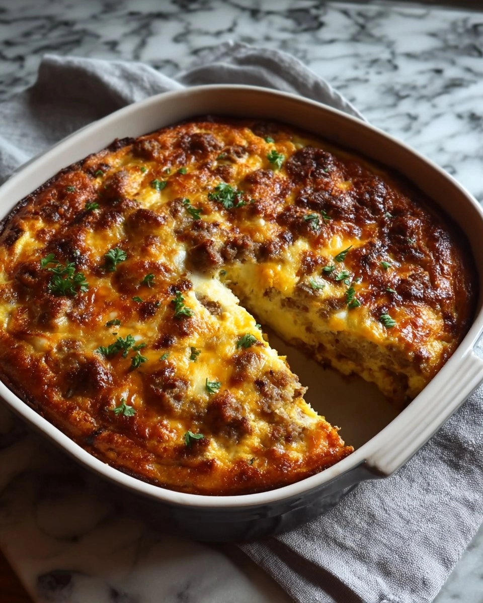 Pancake Sausage Casserole