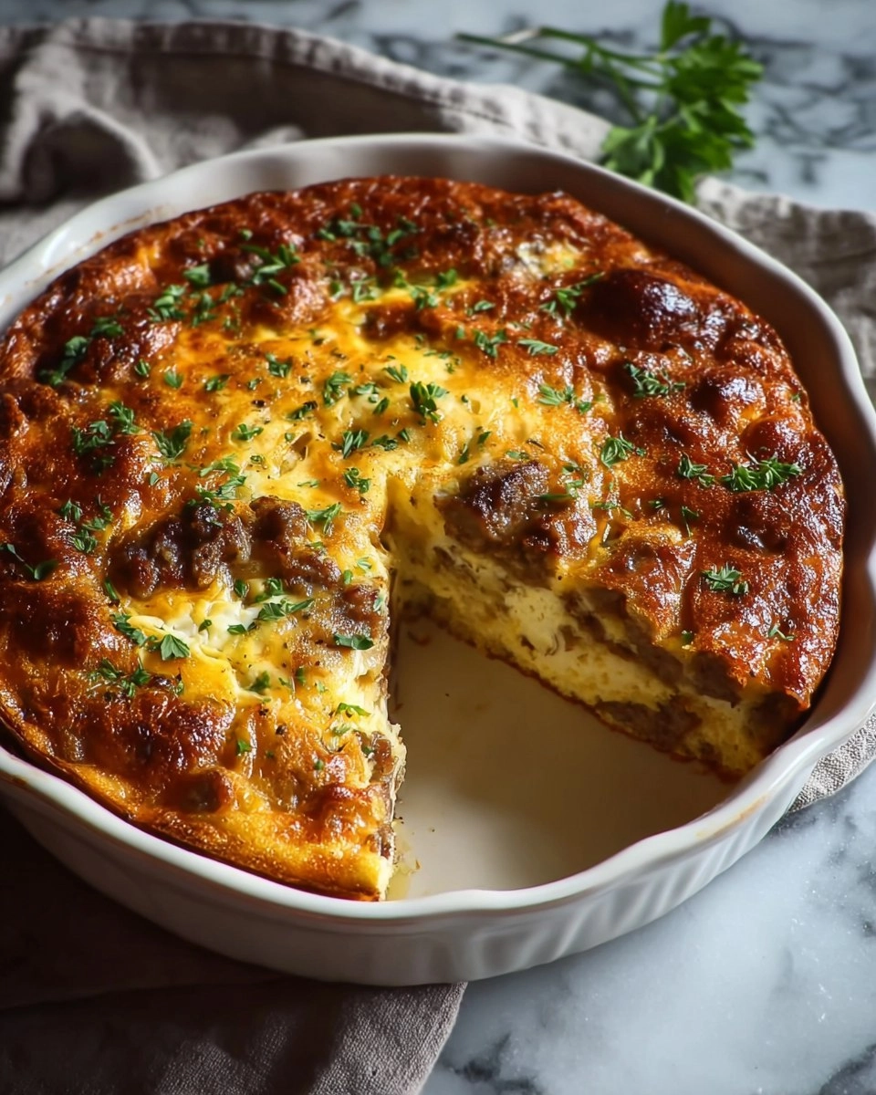 Pancake Sausage Casserole