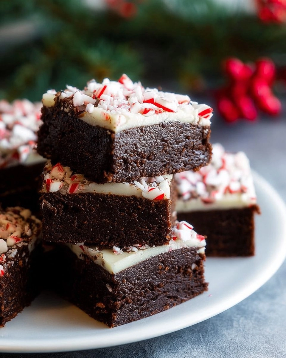 Peppermint Brownies