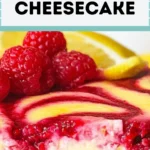 Raspberry-Swirl-Lemon-Cheesecake