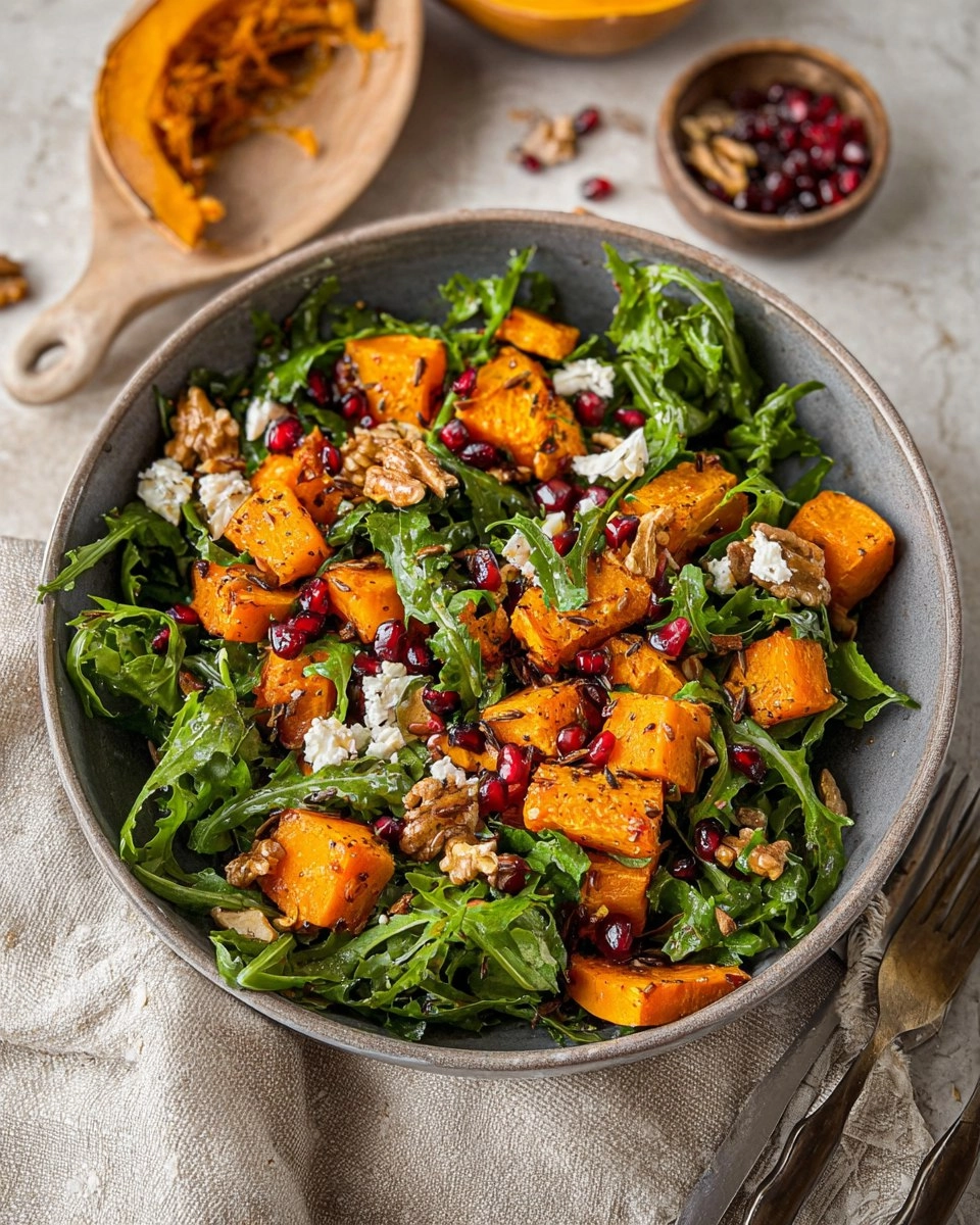 Roasted Pumpkin Salad