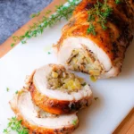 Sausage-Stuffed-Turkey-Breast-Roulade-Recipe