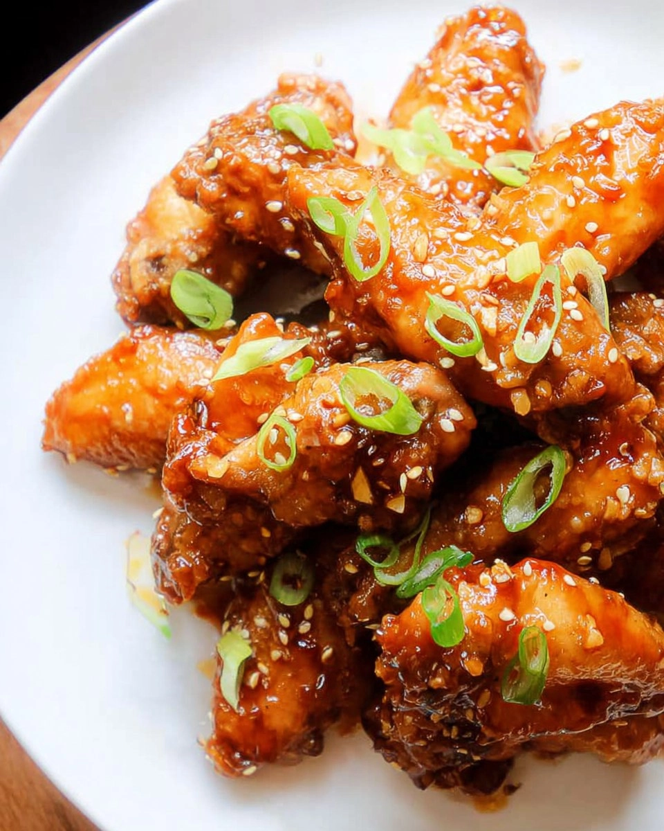 Soy Garlic Chicken Wings