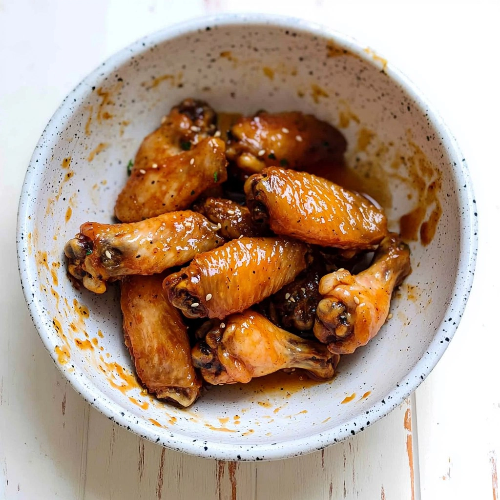Soy Garlic Chicken Wings