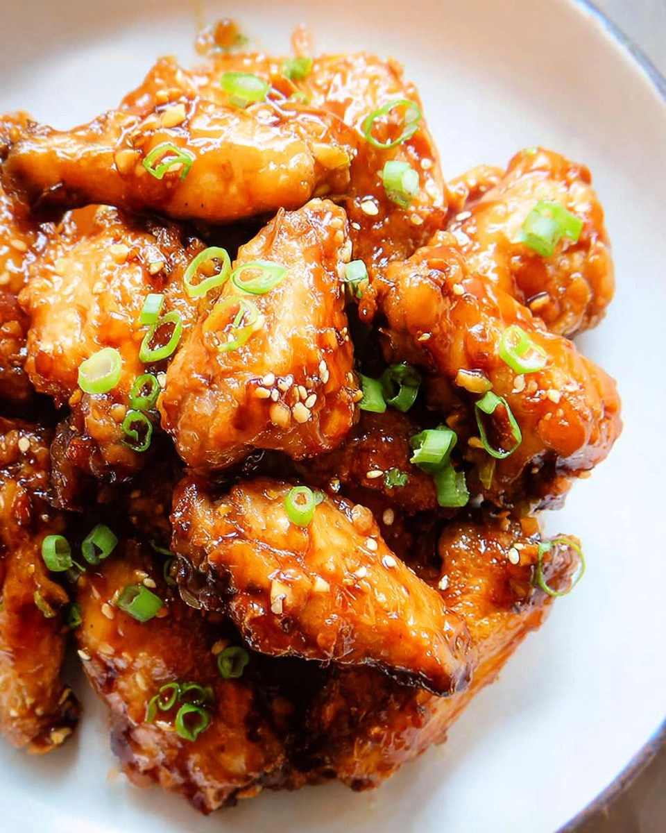 Soy Garlic Chicken Wings