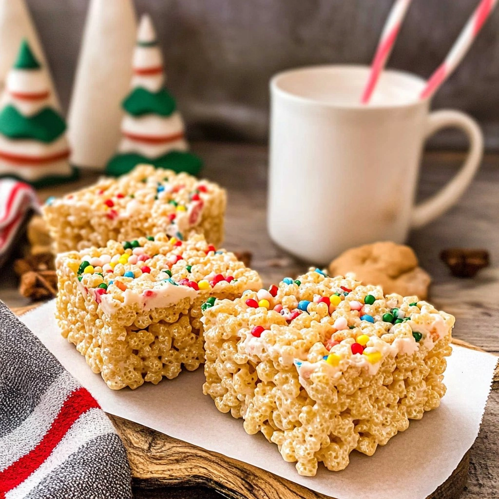 Sugar Cookie Rice Krispie Treats