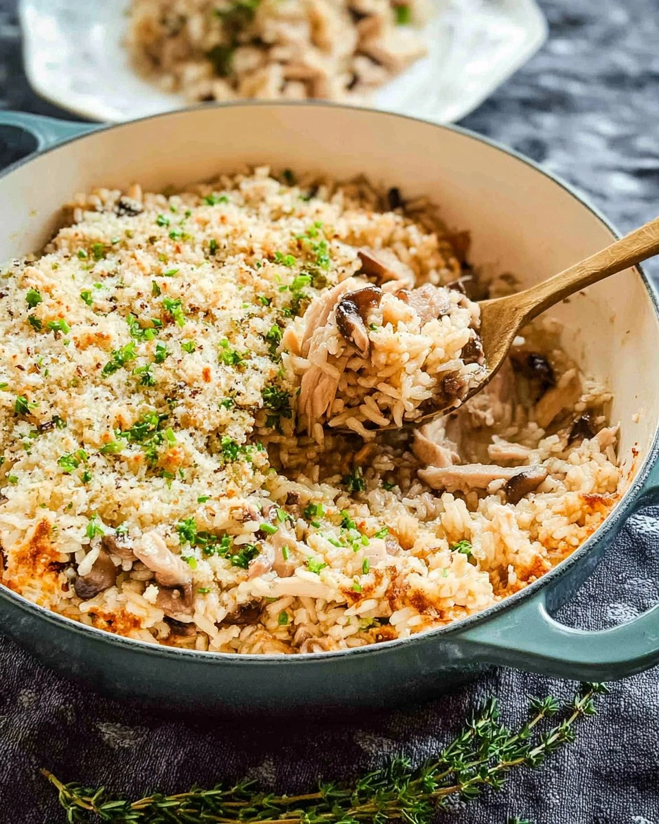 Turkey Rice Casserole