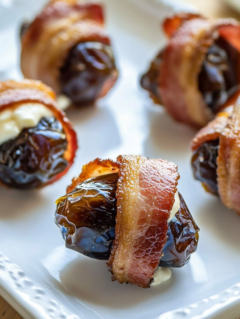 Bacon Wrapped Dates