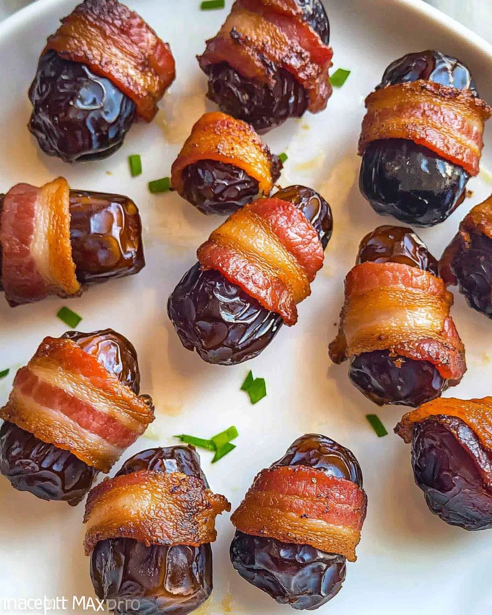 Bacon Wrapped Dates