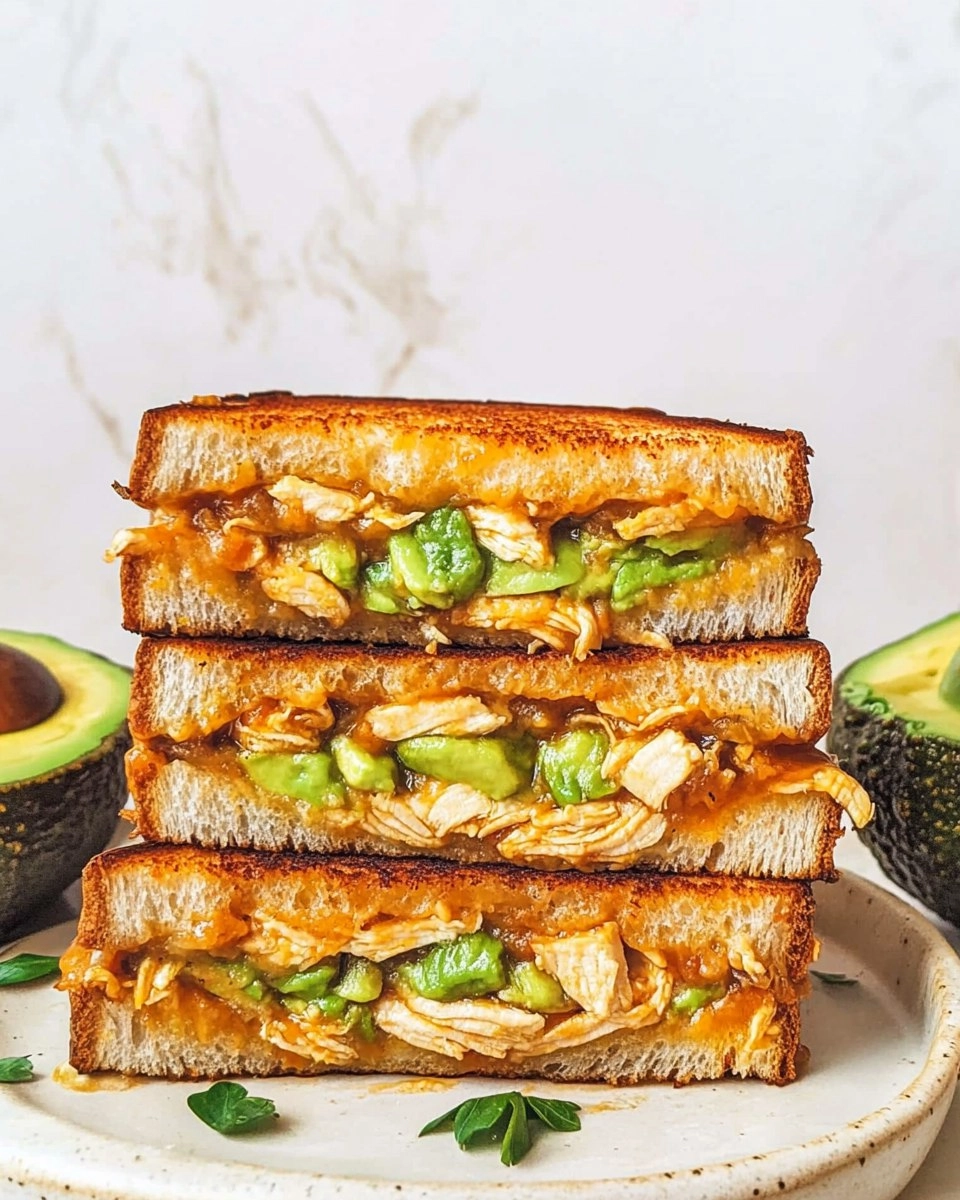 Chicken Avocado Melt Sandwich