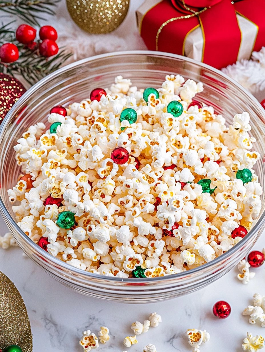 Christmas Popcorn Mix