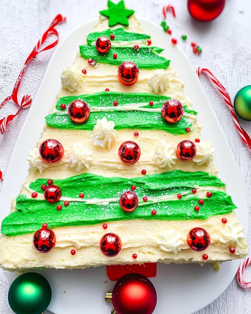 Christmas Tree Cake