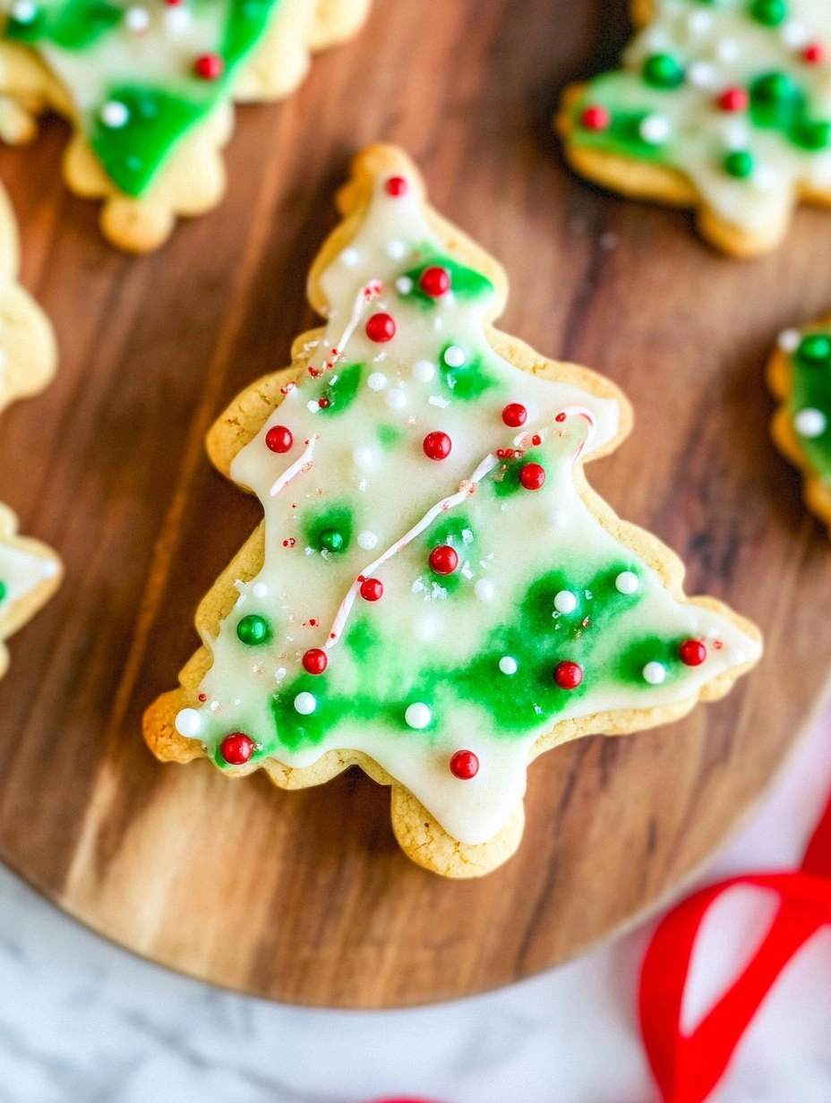 Christmas Tree Cookies