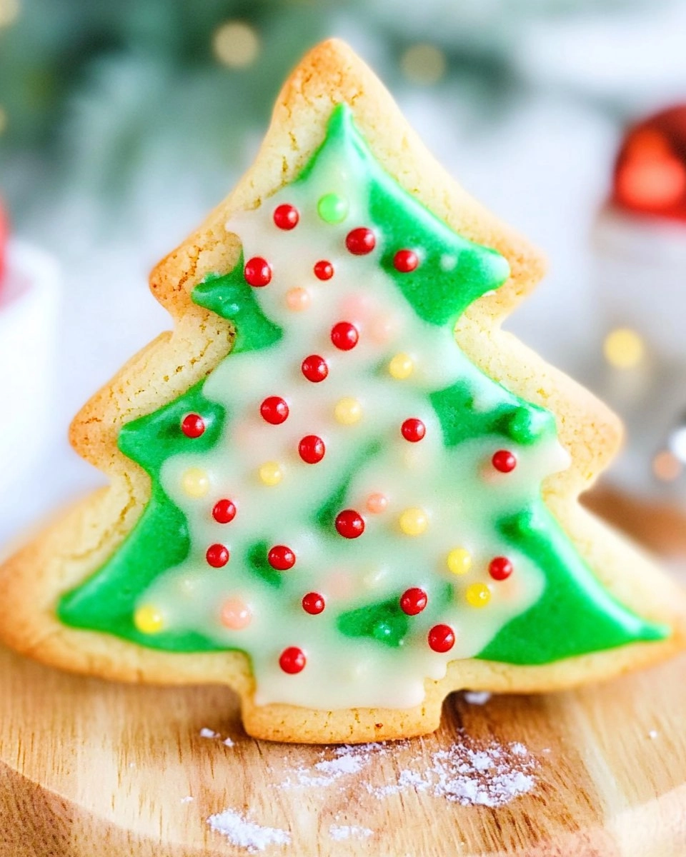 Christmas Tree Cookies