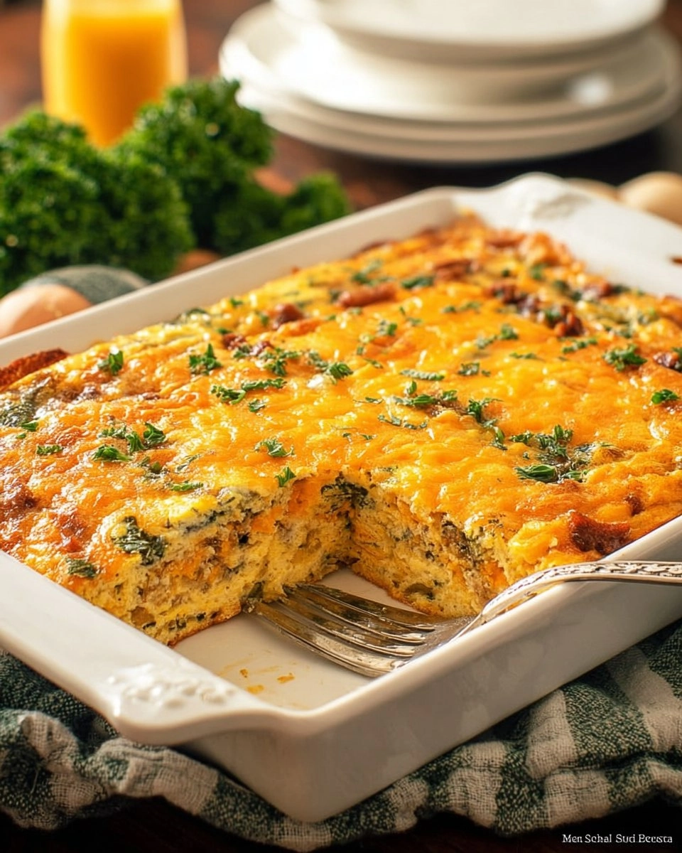 Cottage Cheese Egg Casserole