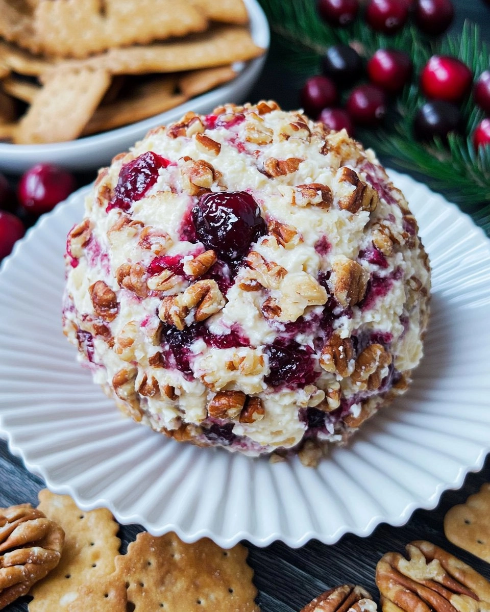 Cranberry Pecan Cheese Ball