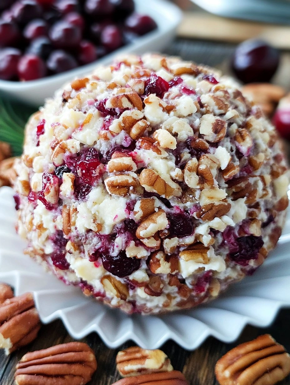 Cranberry Pecan Cheese Ball