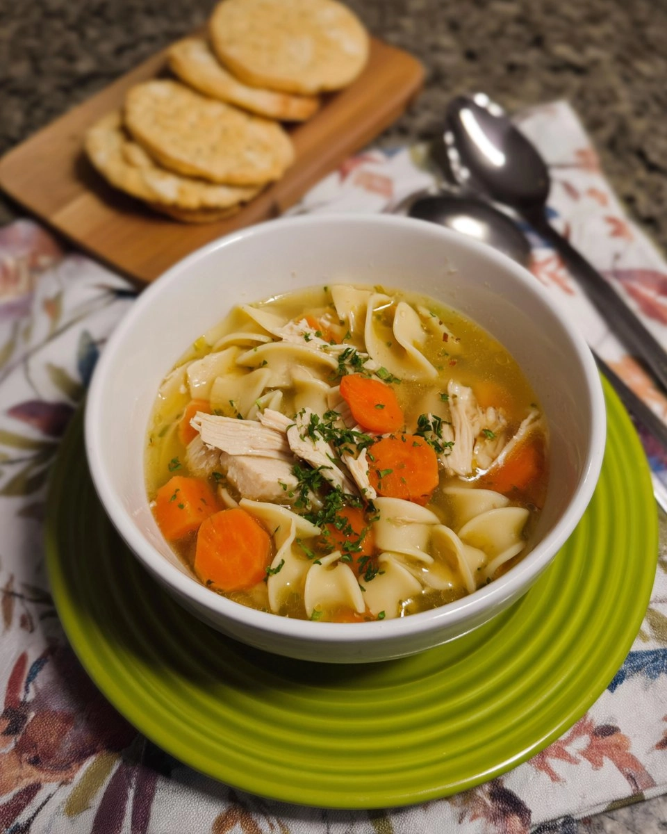 Crock Pot Turkey Noodle Soup