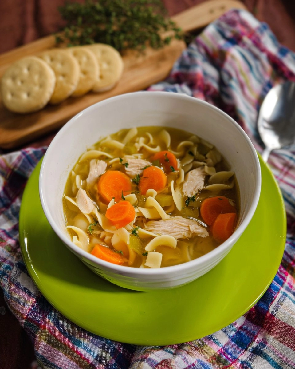 Crock Pot Turkey Noodle Soup