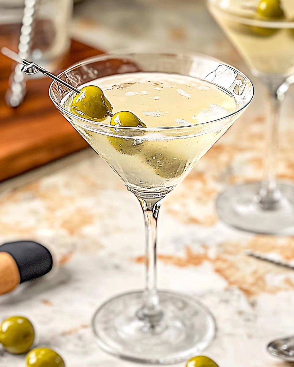 Extra Dirty Martini