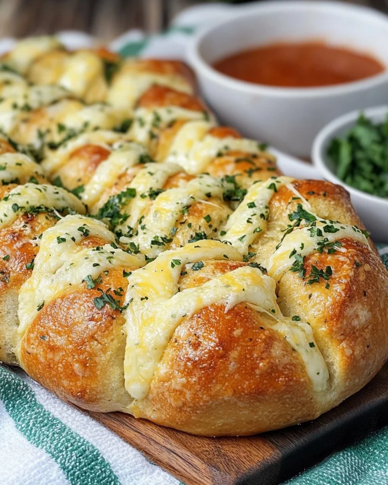 Football-Shaped-Cheesy-Garlic-Bread-Recipe