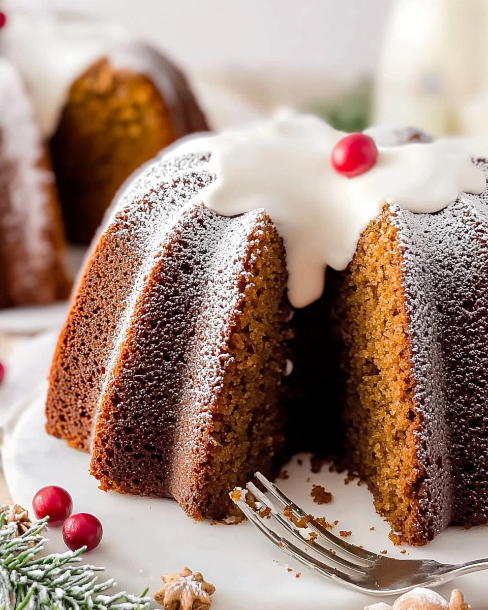 Gingerbread Bundt Cake