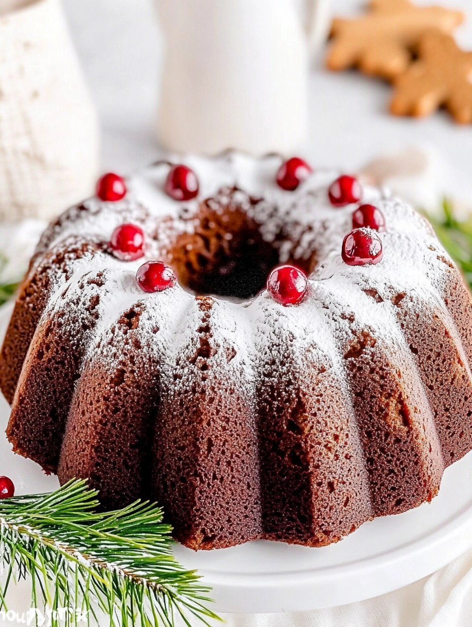Gingerbread Bundt Cake