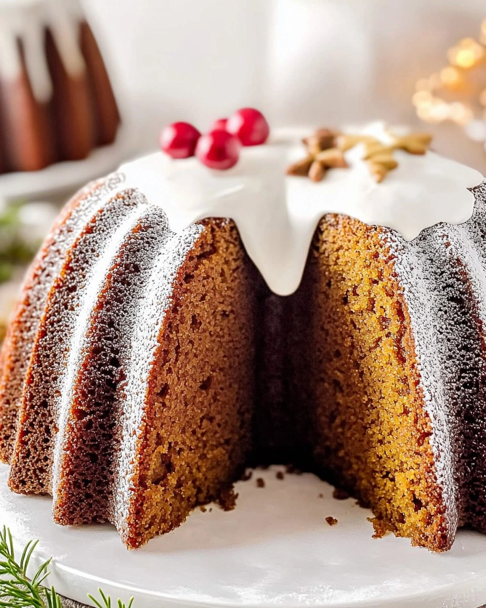 Gingerbread Bundt Cake