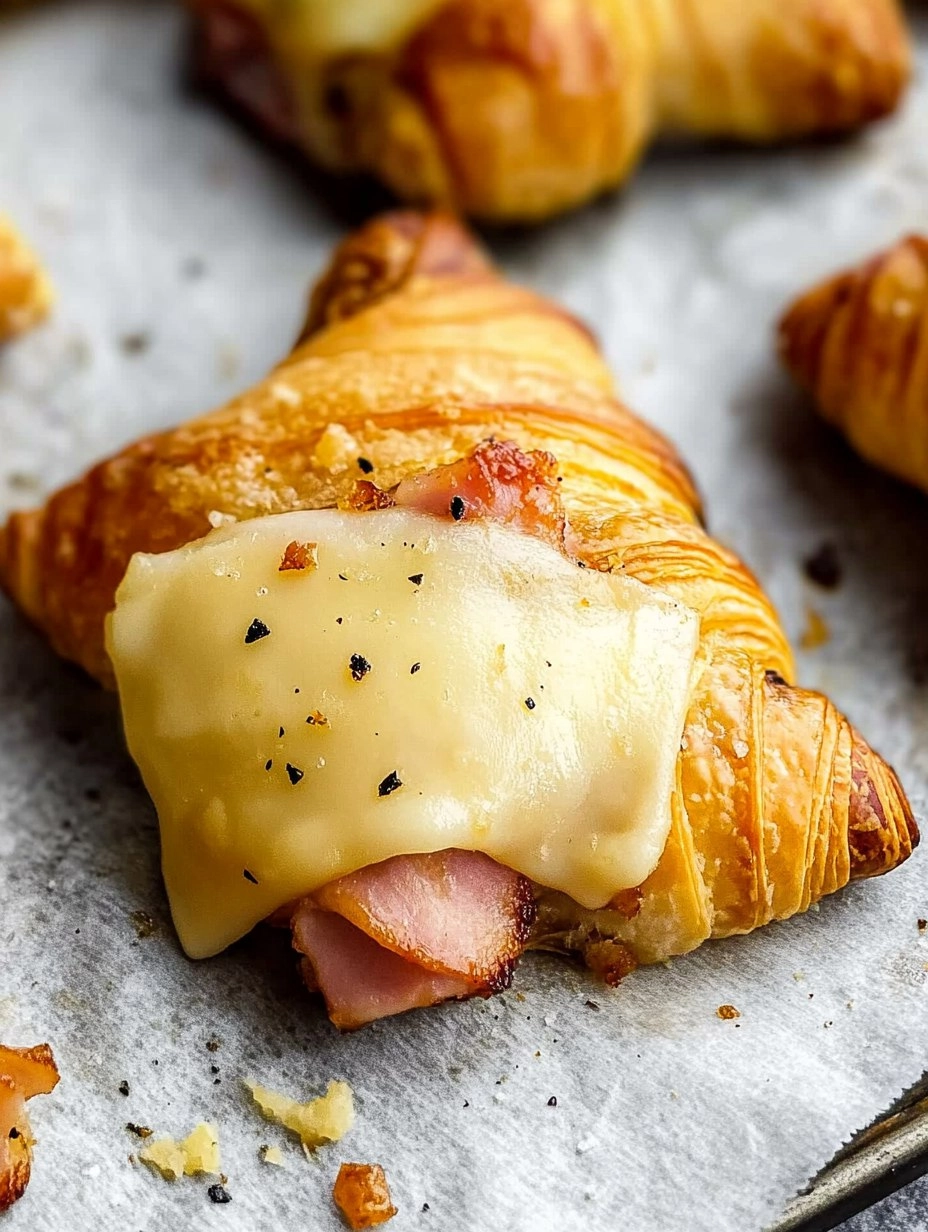 Ham And Cheese Croissants
