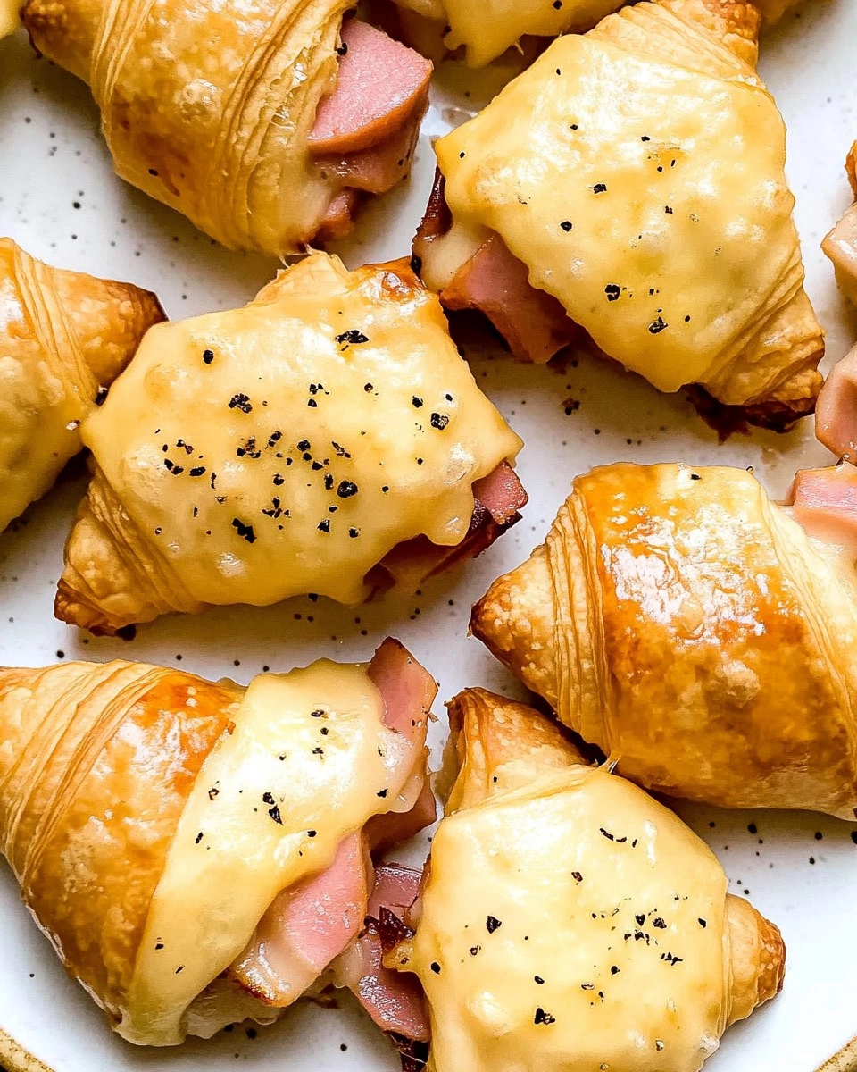 Ham And Cheese Croissants