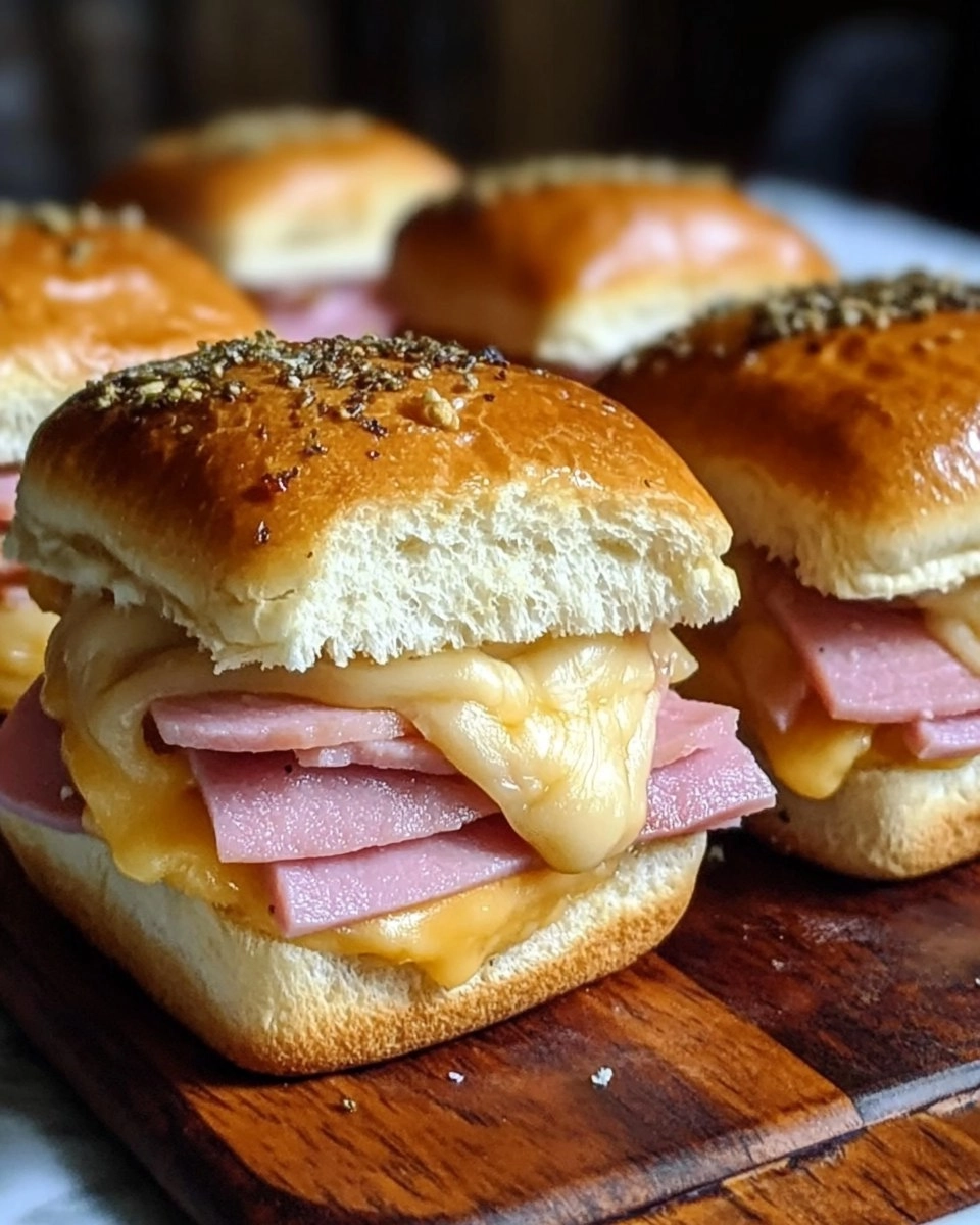 Ham And Cheese Sliders