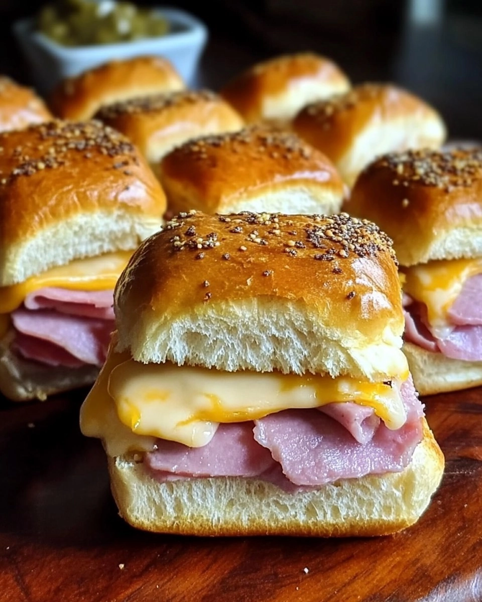 Ham And Cheese Sliders