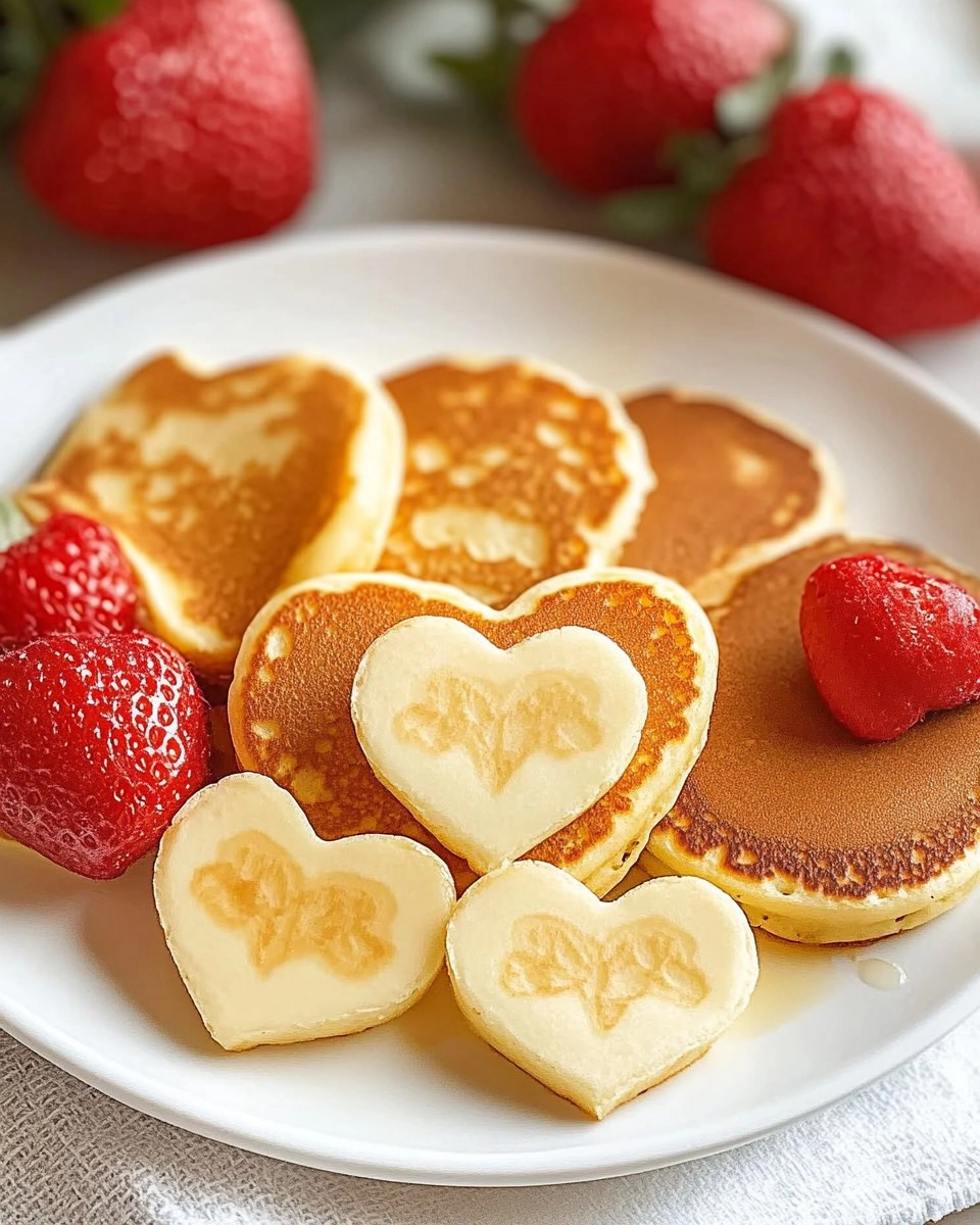 Heart Shaped Pancakes