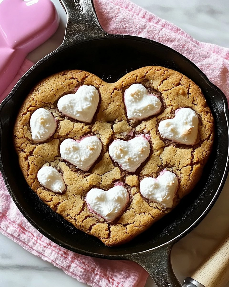 Heart Skillet Cookie