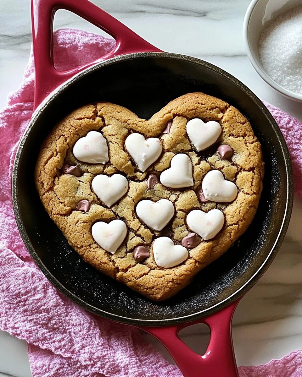 Heart Skillet Cookie