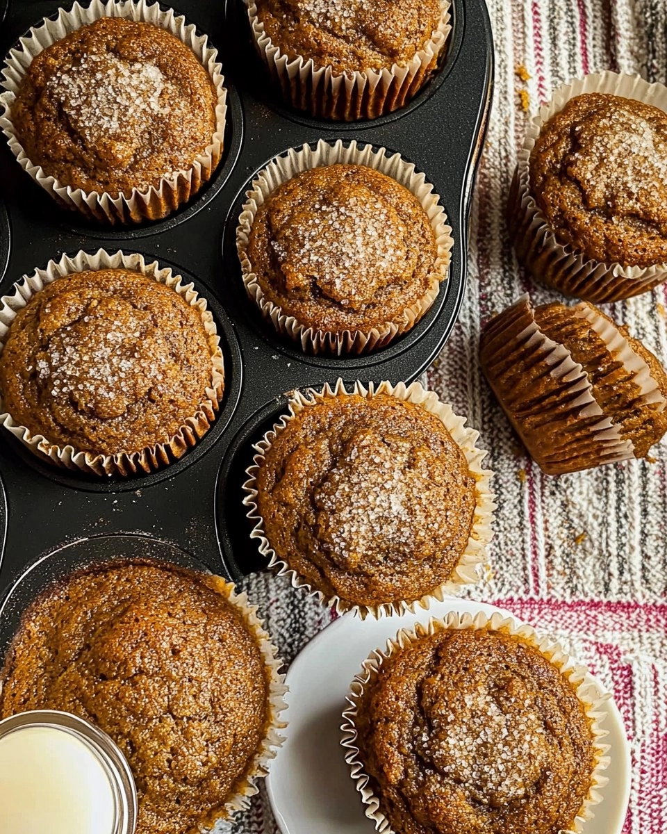 Homemade Gingerbread Muffins