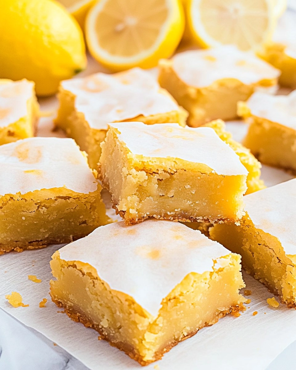 Lemon Blondies