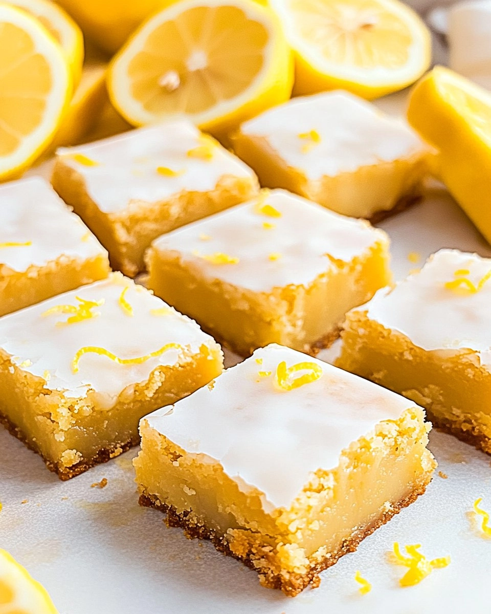 Lemon Blondies