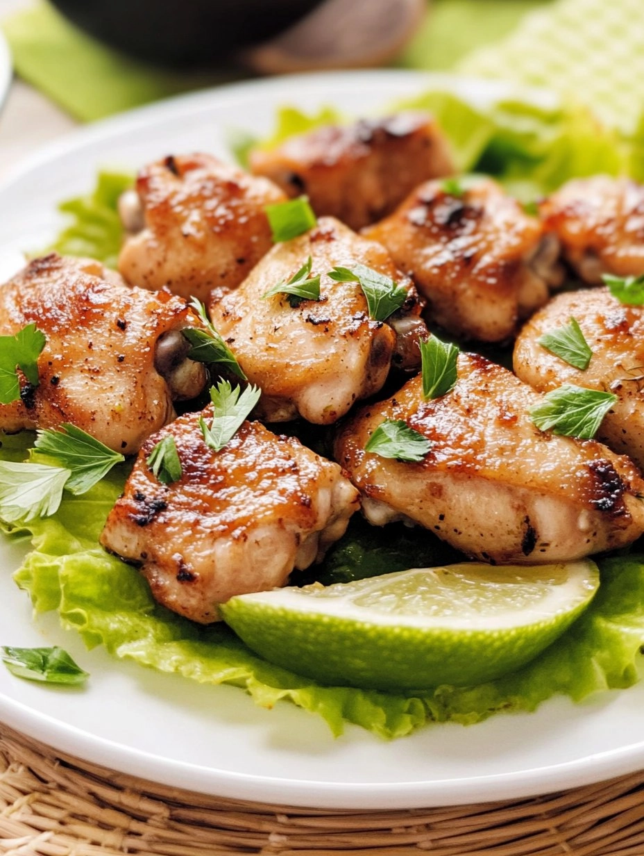 Lemongrass Chicken Thighs