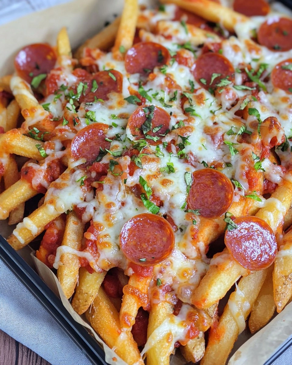 Loaded Pizza Fries