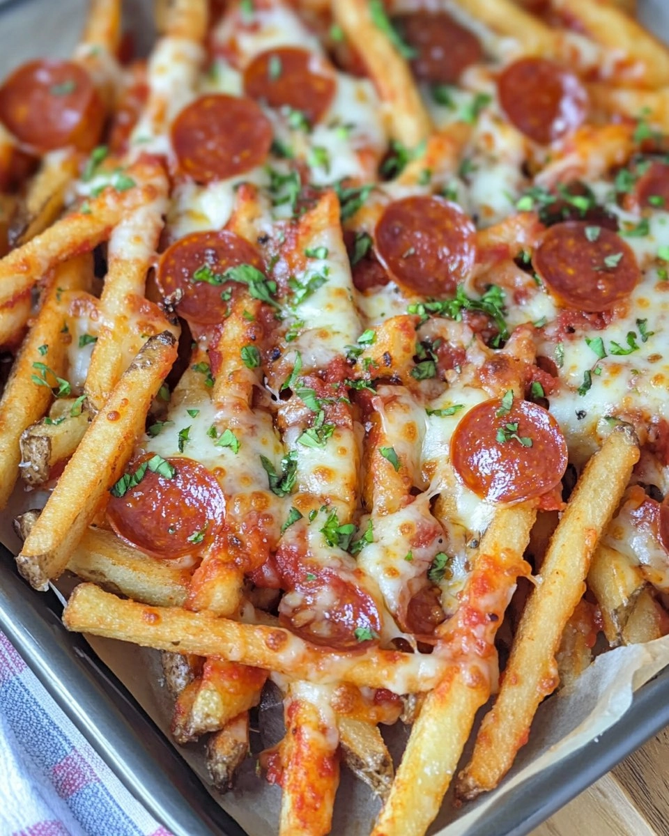 Loaded Pizza Fries