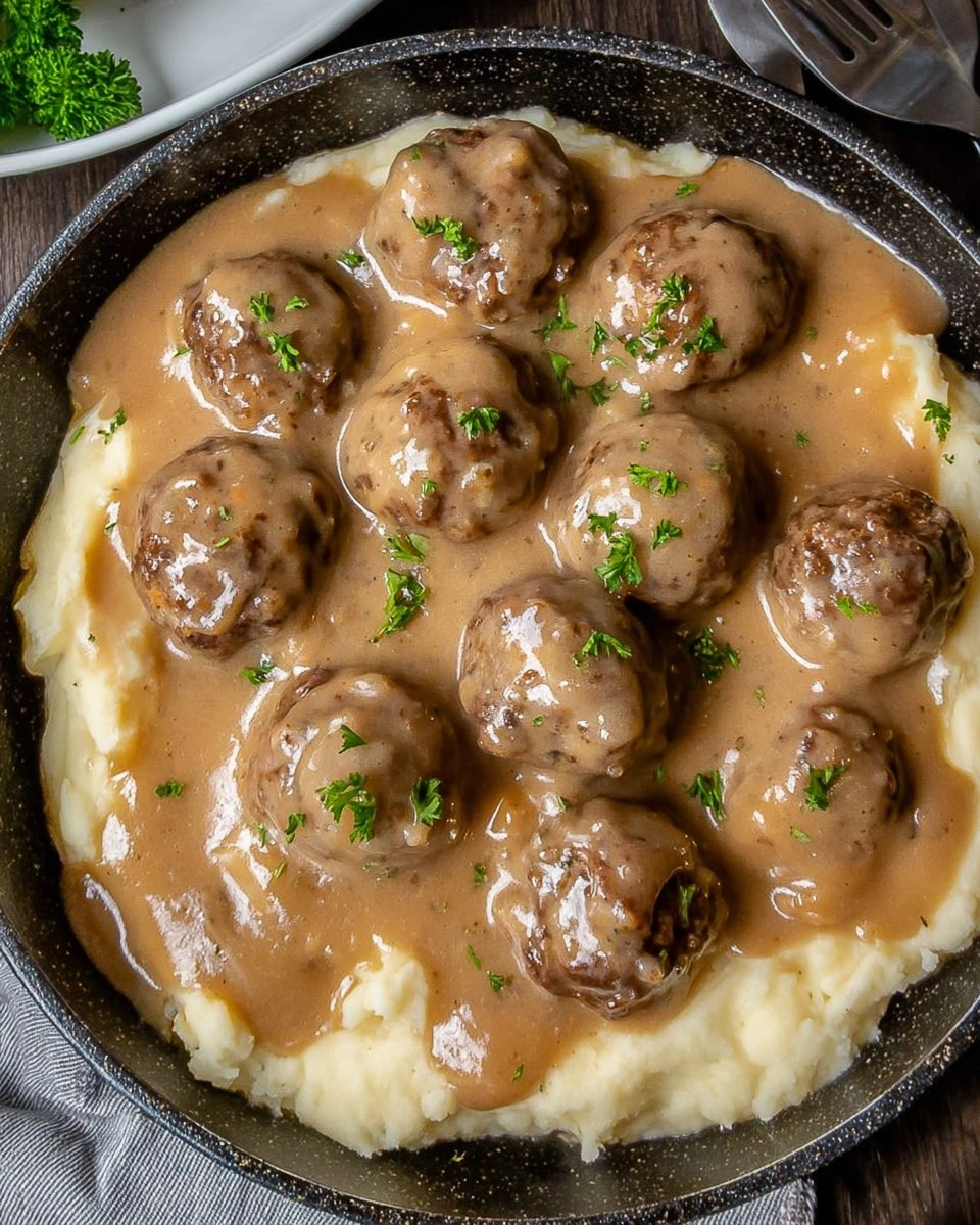 Meatballs and Gravy