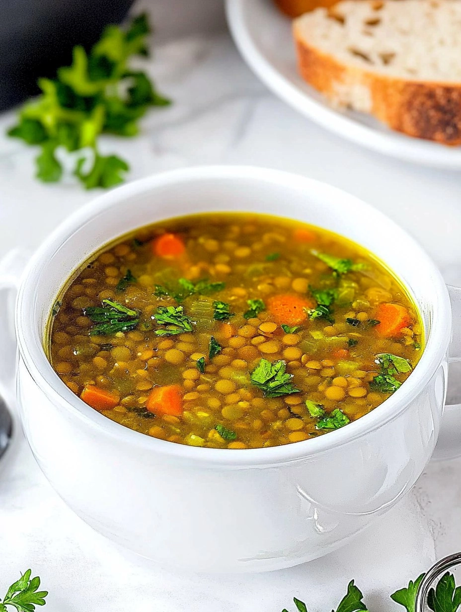 Mediterranean Lentil Soup