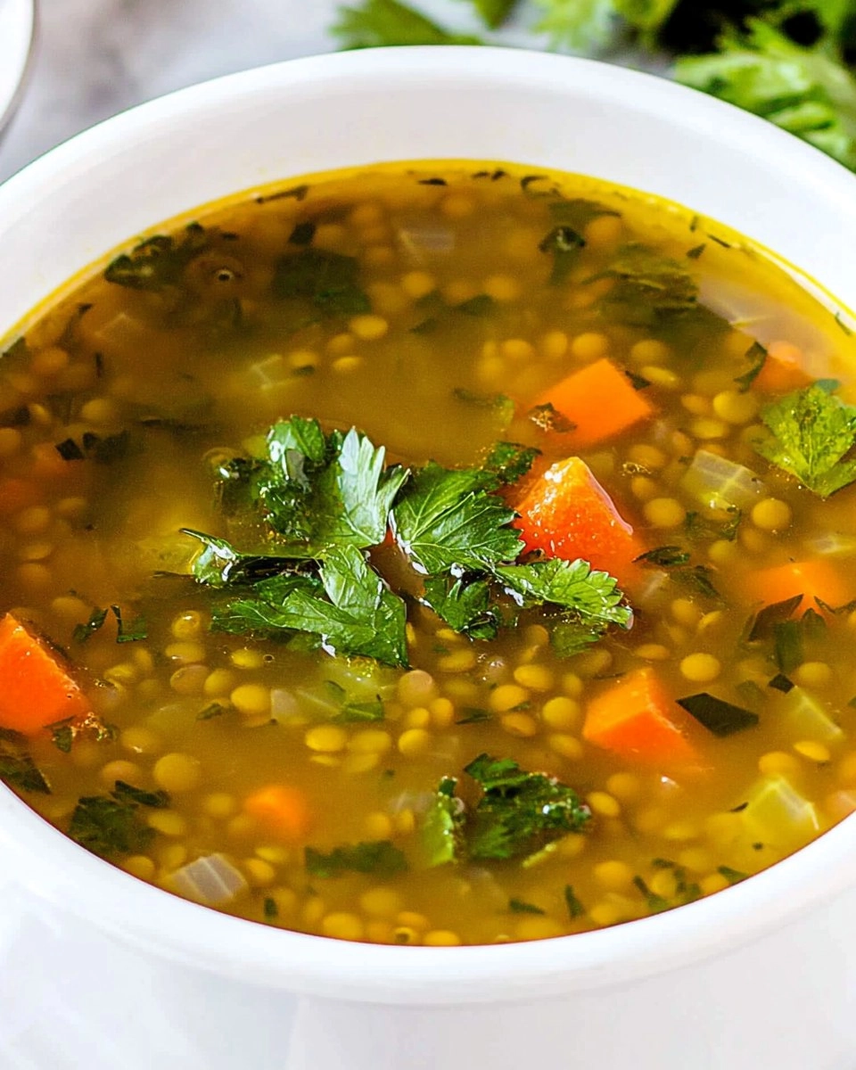 Mediterranean Lentil Soup