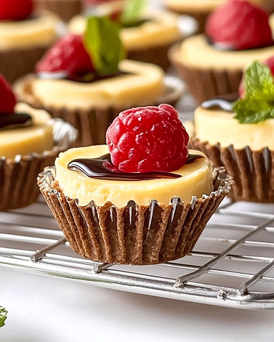 Mini Cheesecakes (Bite-Sized + 5 Ingredients)