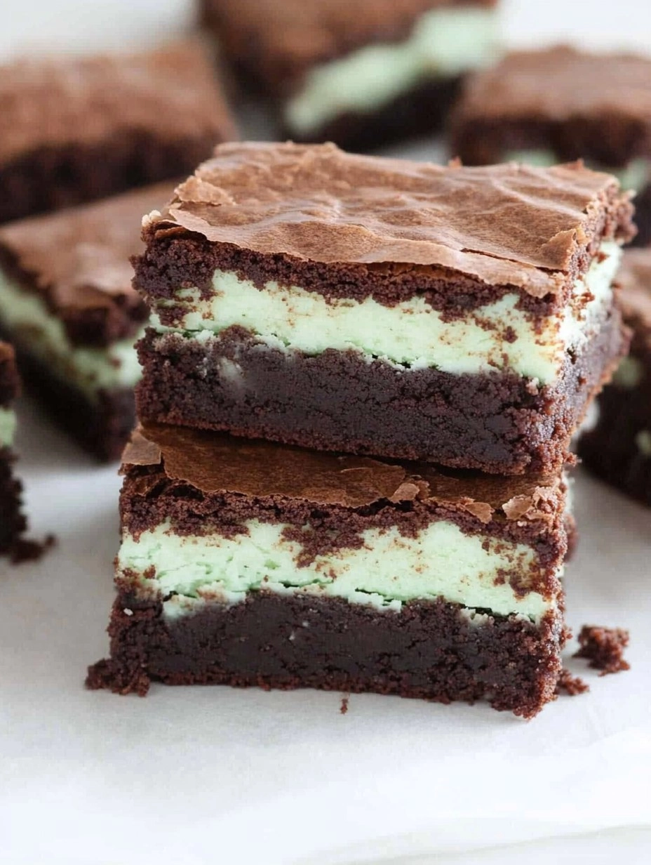 Mint Brownies